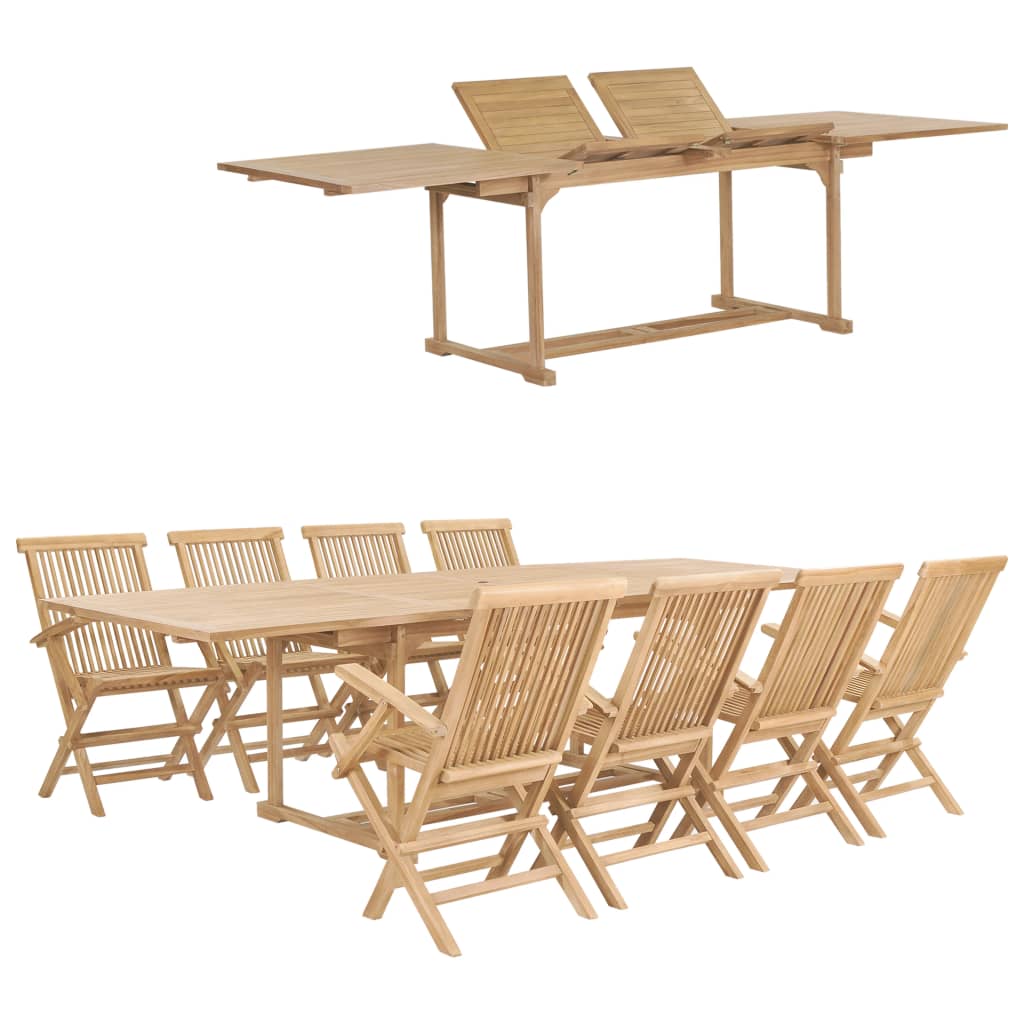 8 Chairs & Rectangular Table